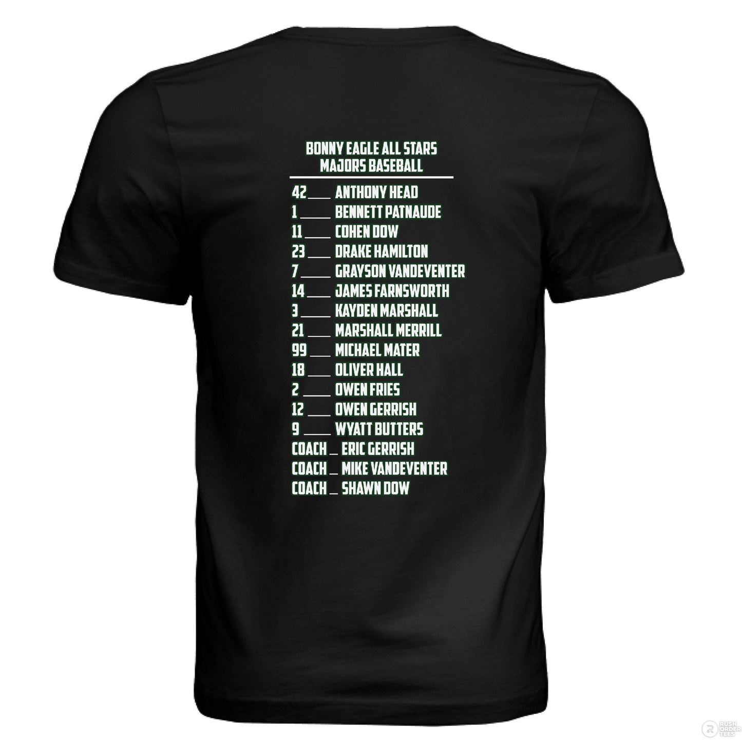 SLD BLK TRIBLEND - BACK