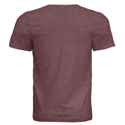 MAROON TRIBLEND - BACK