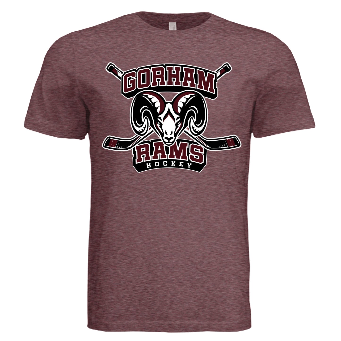 MAROON TRIBLEND - FRONT