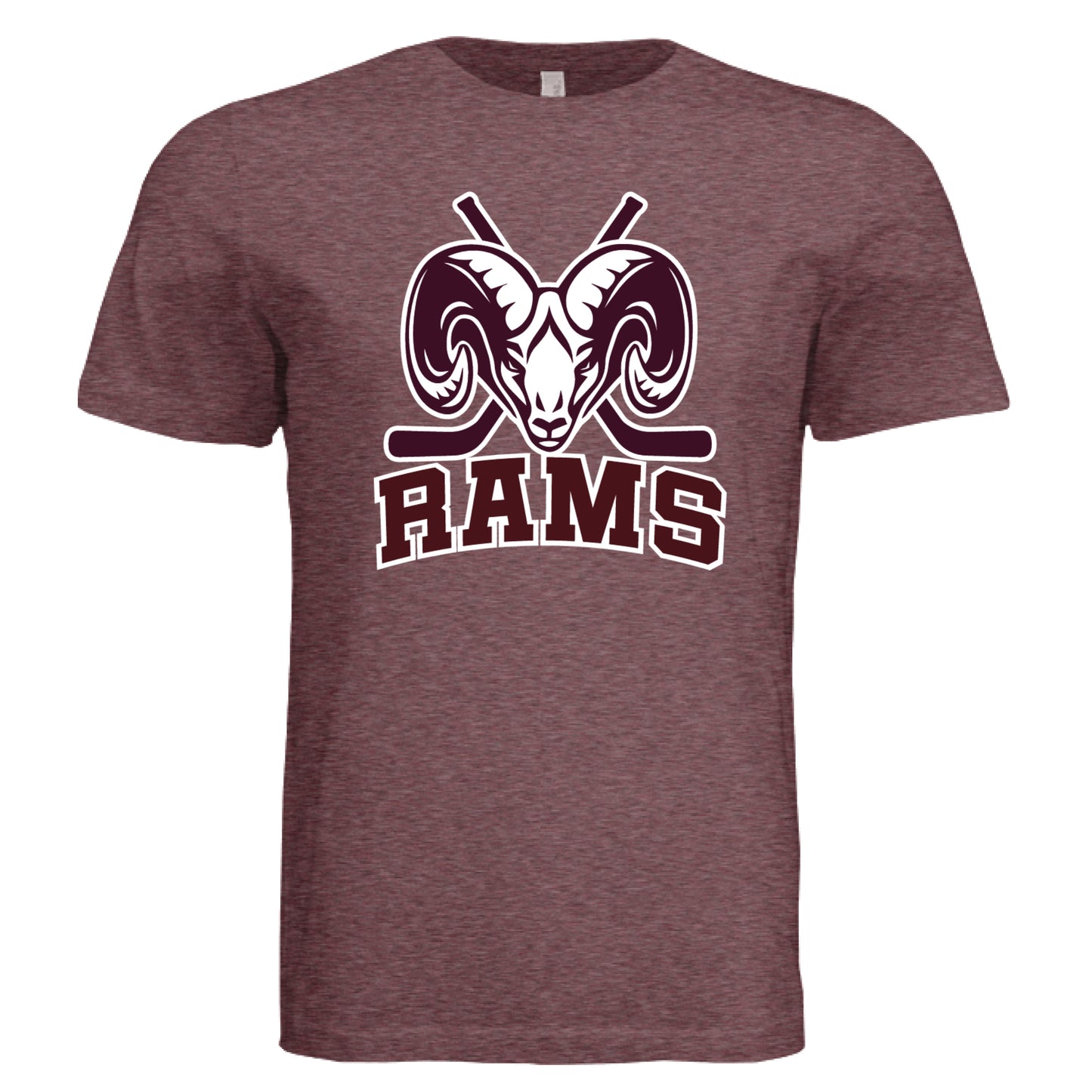 MAROON TRIBLEND - FRONT