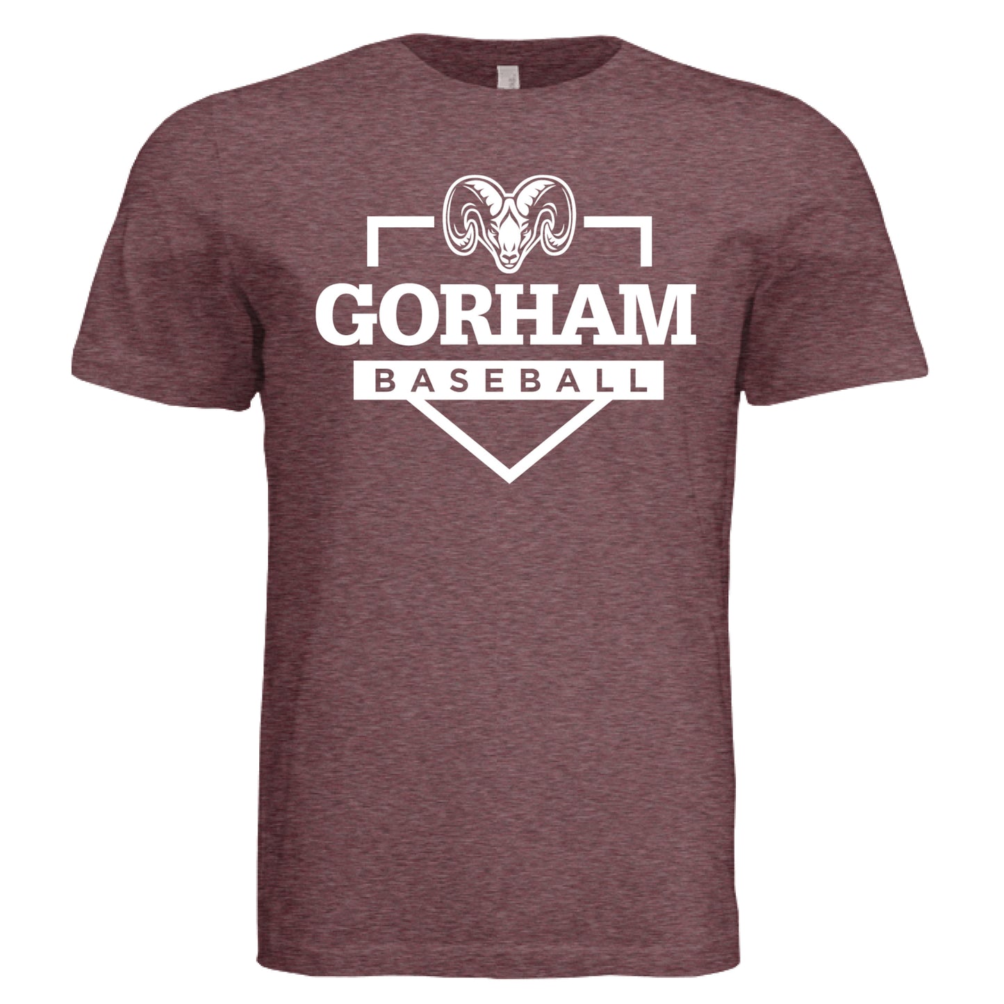 MAROON TRIBLEND - FRONT