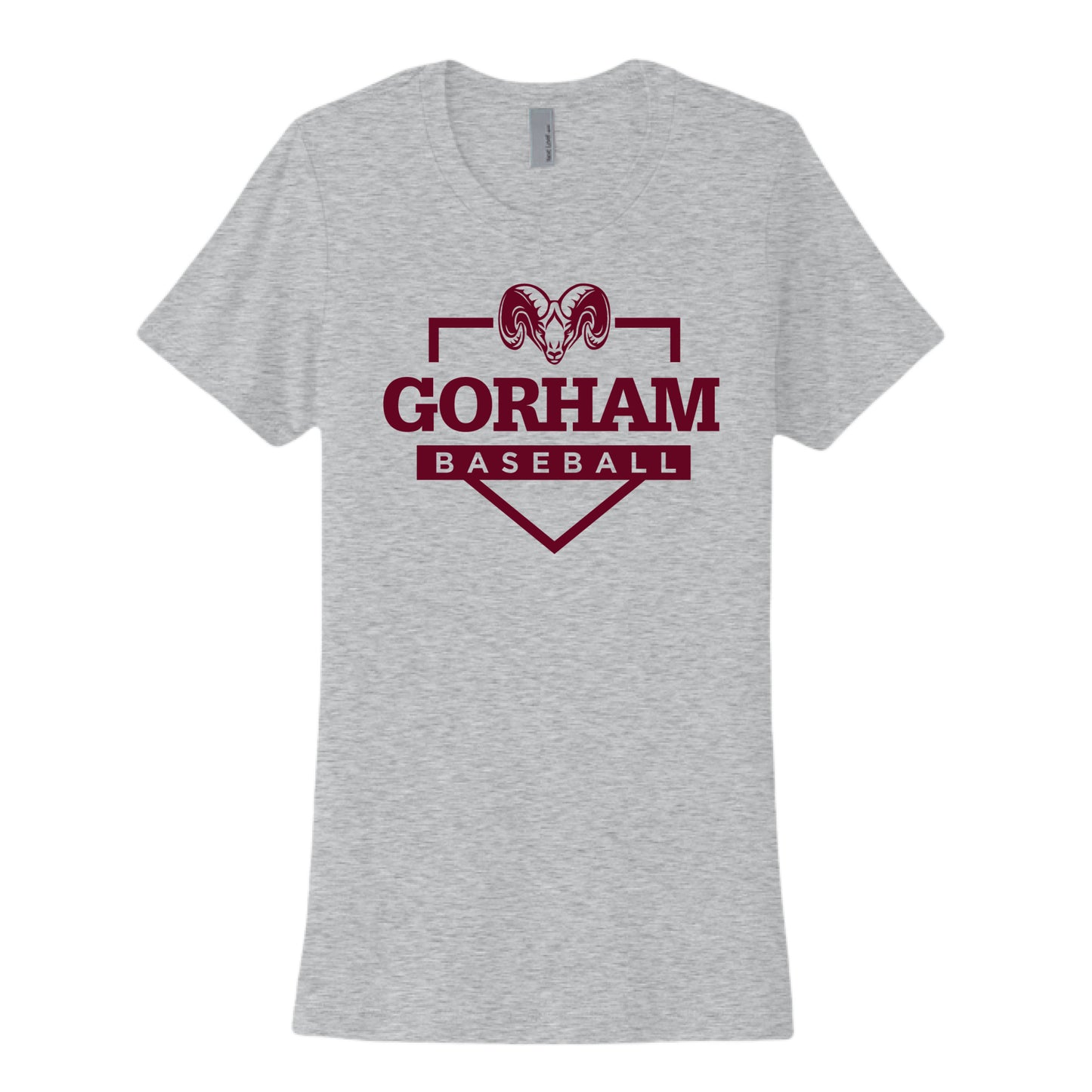 Heather Grey (90/10) - FRONT