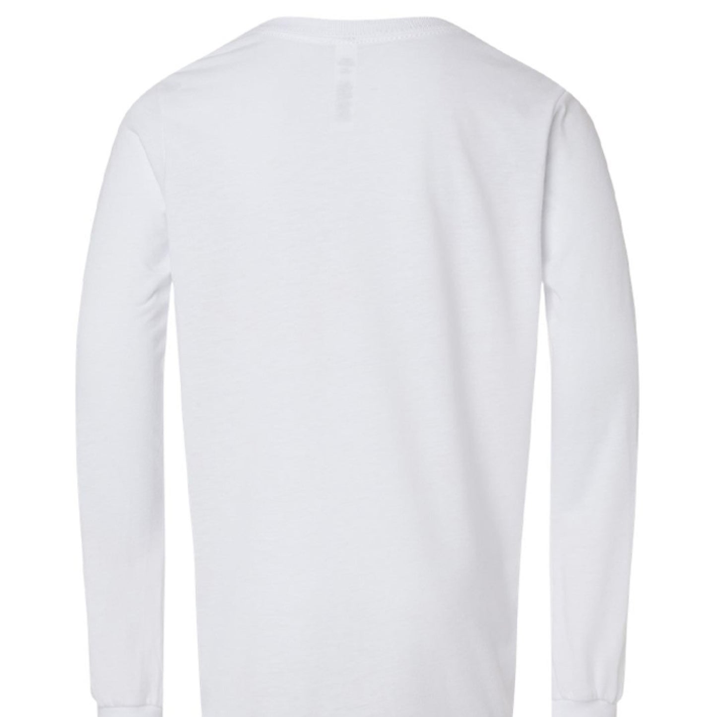 Solid White Triblend - BACK