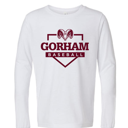 Solid White Triblend - FRONT