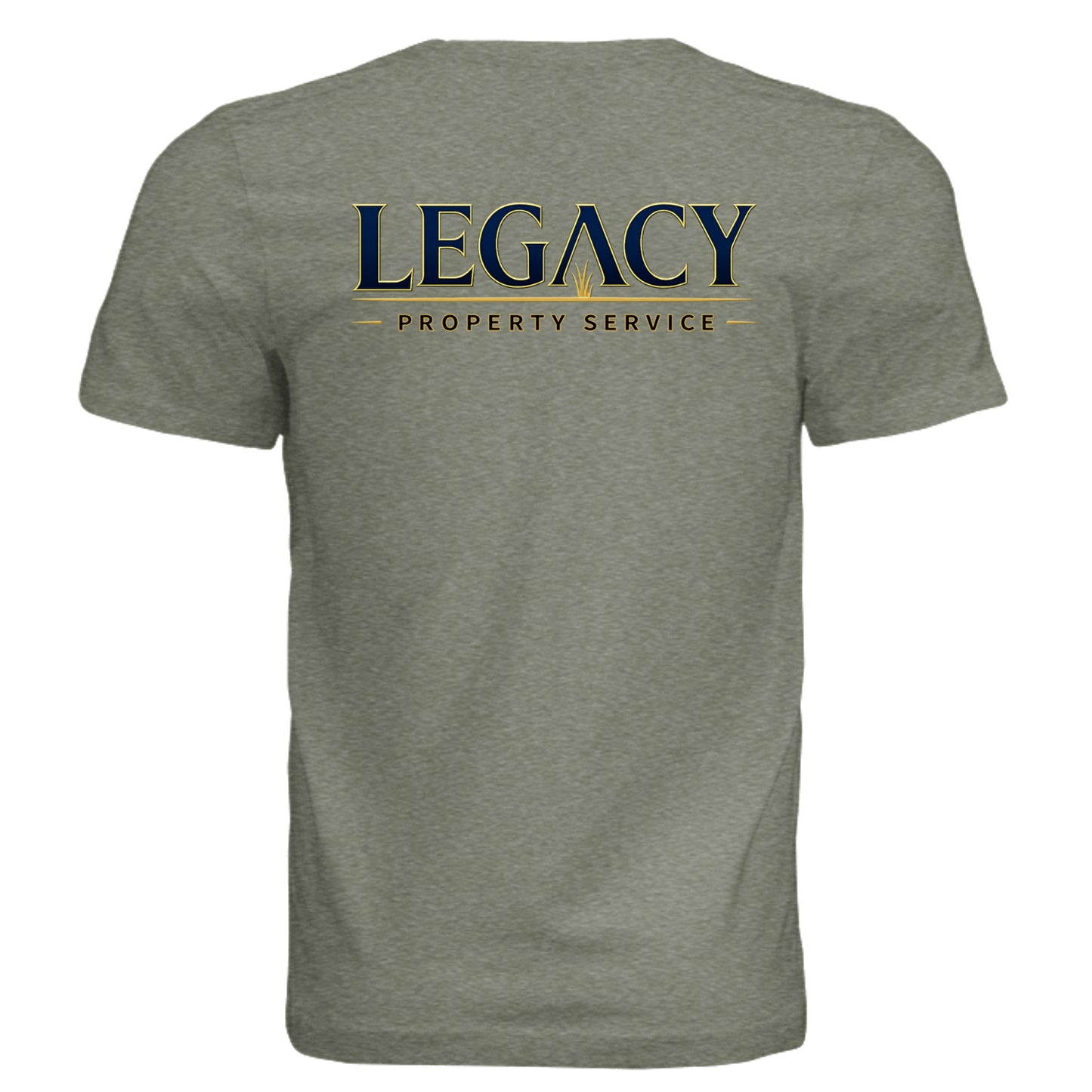 Military Green Triblend - 3413C - BACK