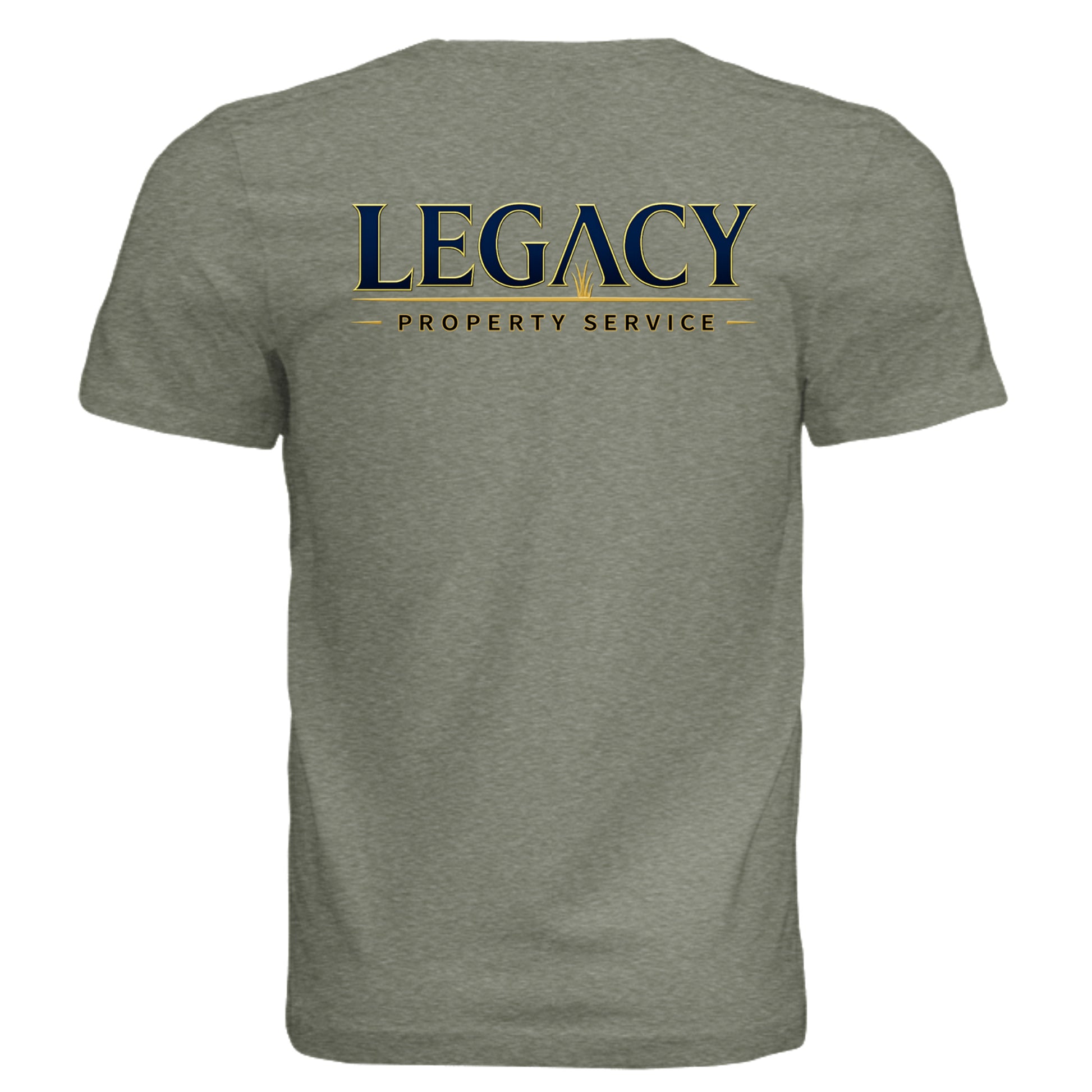Military Green Triblend - 3413C - BACK