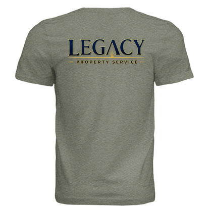 Military Green Triblend - 3413C - BACK